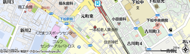 山口県下松市東豊井（新町）周辺の地図