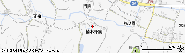 徳島県徳島市渋野町楠木野旗13周辺の地図