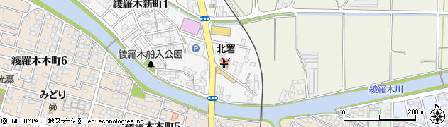 下関市消防局北消防署周辺の地図