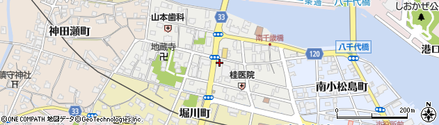 阿波銀行小松島支店周辺の地図