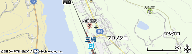 徳島県三好市池田町中西ナガウチ255周辺の地図