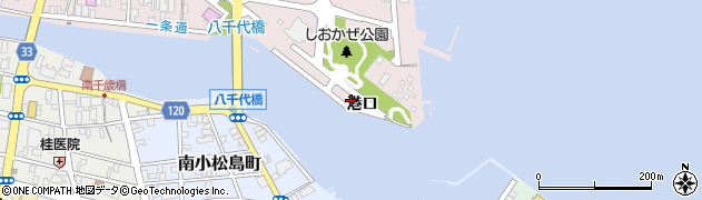 徳島県小松島市小松島町（港口）周辺の地図