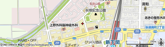 西川たばこ店周辺の地図