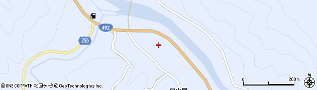 徳島県美馬市穴吹町口山宮内39周辺の地図