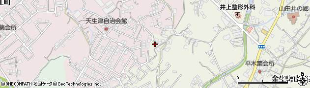 愛媛県四国中央市金生町山田井1146周辺の地図