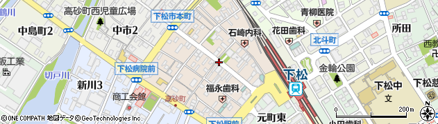 山口県下松市駅南周辺の地図