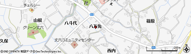 徳島県徳島市丈六町八万免周辺の地図