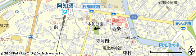 山口県山口市阿知須寺河内周辺の地図