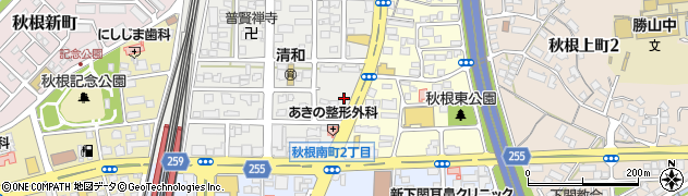 オリックスレンタカー新下関店周辺の地図