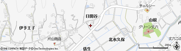 徳島県徳島市渋野町日開谷39周辺の地図