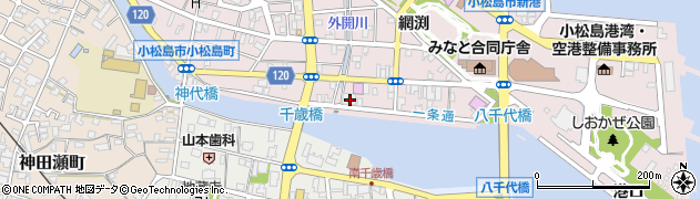 株式会社鶴田利七商店周辺の地図