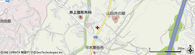 愛媛県四国中央市金生町山田井892周辺の地図