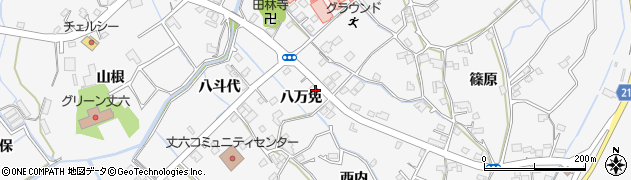 徳島県徳島市丈六町八万免52周辺の地図