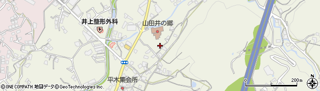愛媛県四国中央市金生町山田井878周辺の地図