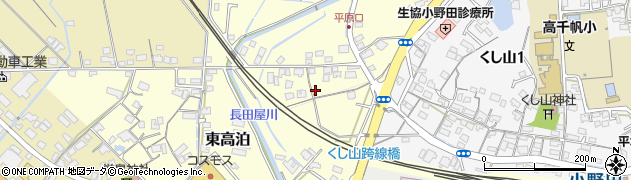 山口県山陽小野田市くし山西1454周辺の地図