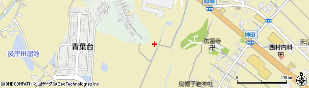 山口県山陽小野田市西高泊周辺の地図
