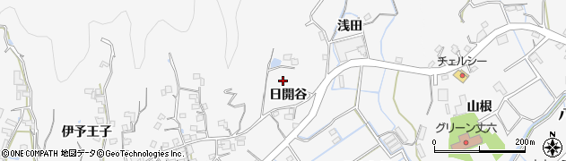 徳島県徳島市渋野町日開谷周辺の地図