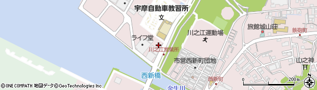 瀬戸内運輸株式会社　川之江営業所周辺の地図