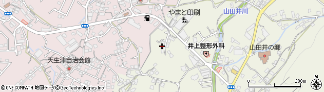 愛媛県四国中央市金生町山田井1173周辺の地図
