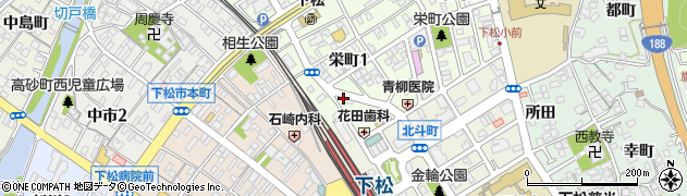 河内金物店周辺の地図