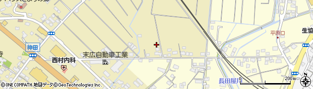 山口県山陽小野田市高須周辺の地図