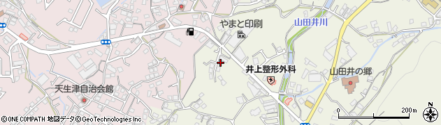 愛媛県四国中央市金生町山田井1183周辺の地図