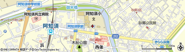 山口県山口市阿知須西条周辺の地図