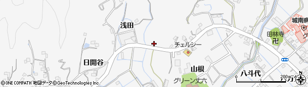 徳島県徳島市渋野町浅田41周辺の地図
