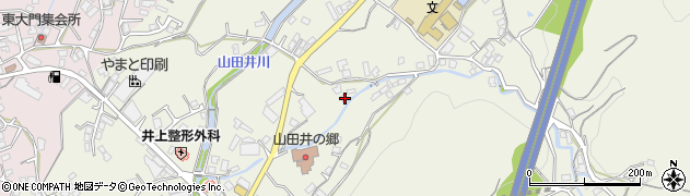 愛媛県四国中央市金生町山田井837周辺の地図