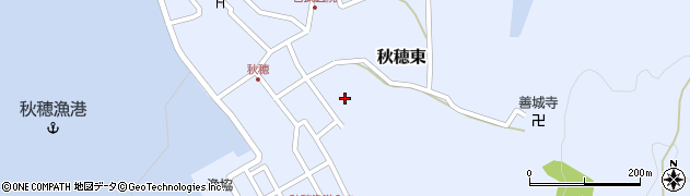 山口県山口市秋穂東上本町周辺の地図