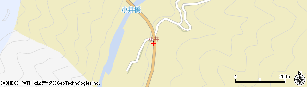 小井周辺の地図