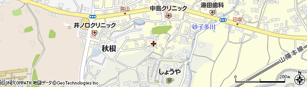 山口県下関市田倉556周辺の地図