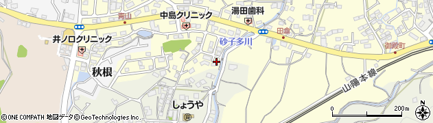 山口県下関市田倉785周辺の地図