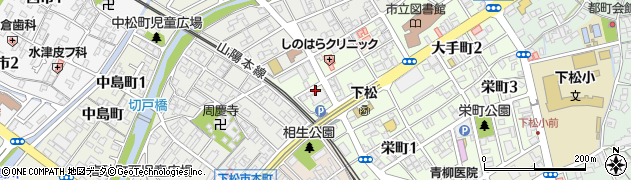 東山口自動車販売株式会社　カーファイブ周辺の地図