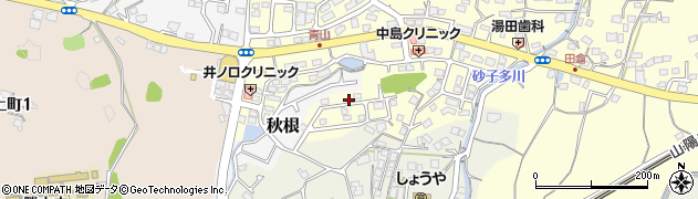 山口県下関市田倉575周辺の地図