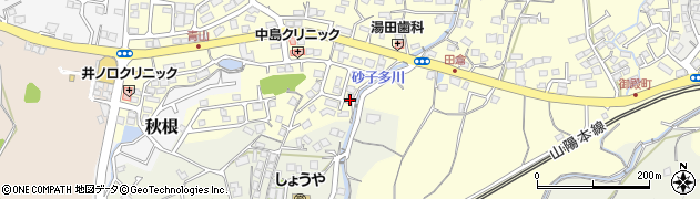 山口県下関市田倉781周辺の地図