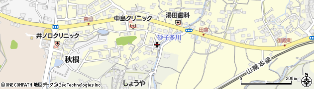 山口県下関市田倉780周辺の地図