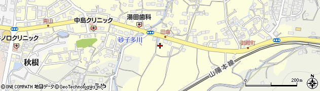 山口県下関市田倉359周辺の地図