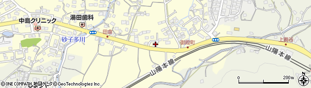 山口県下関市田倉273周辺の地図