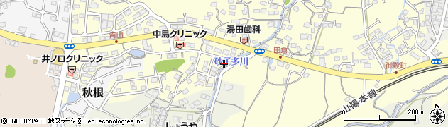 山口県下関市田倉778周辺の地図