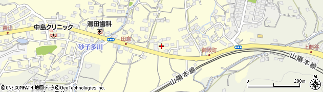 山口県下関市田倉296周辺の地図
