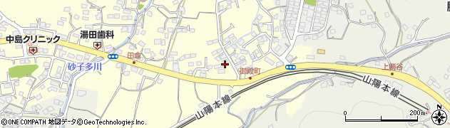 山口県下関市田倉269周辺の地図