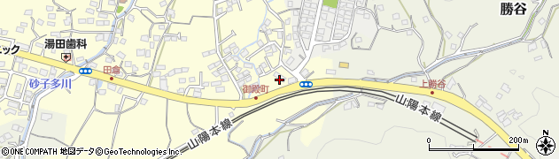 山口県下関市田倉221周辺の地図