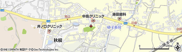 山口県下関市田倉800周辺の地図