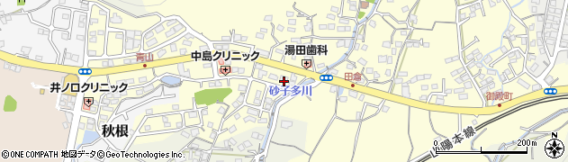 山口県下関市田倉538周辺の地図