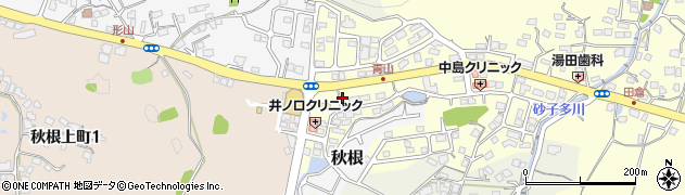山口県下関市田倉840周辺の地図