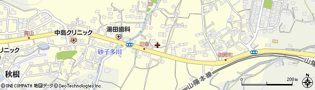 山口県下関市田倉397周辺の地図