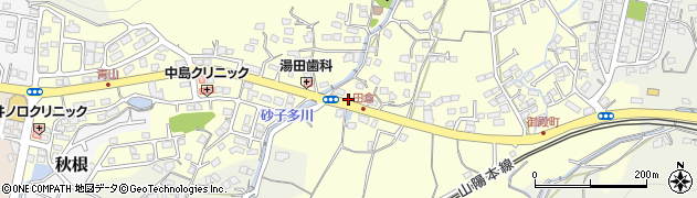 山口県下関市田倉392周辺の地図