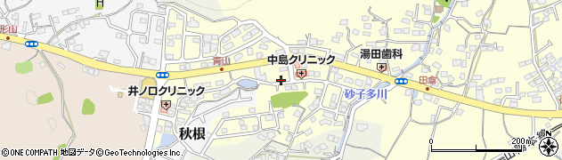 山口県下関市田倉854周辺の地図