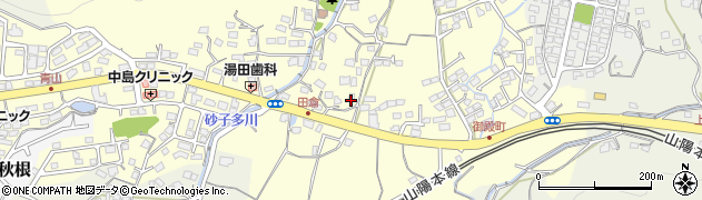 山口県下関市田倉396周辺の地図